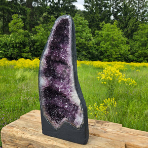 Amethyst Druse – Geode – Harmonie an Entspanung - 65x28x20cm - Nr. 111