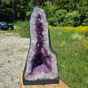 Amethyst Druse – Geode – Harmonie und Entspannung - 68x34x28cm - Nr. 113