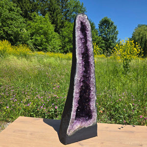 Ametisto drūzė – geoda – harmonija ir atsipalaidavimas - 99x33x29cm - Nr. 150