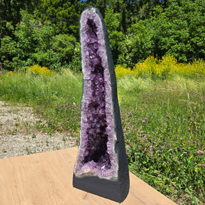 Ametisto drūzė – geoda – harmonija ir atsipalaidavimas - 99x33x29cm - Nr. 150