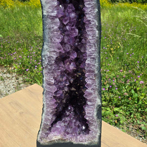Ametisto drūzė – geoda – harmonija ir atsipalaidavimas - 99x33x29cm - Nr. 150