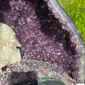 Amethyst Druse – Geode – Harmonie an Entspanung - 49x35x22cm - Nr. 124