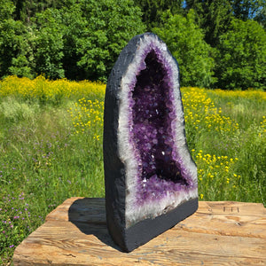 Amethyst Druse – Geode – Harmonie an Entspanung - 55x31x20cm - Nr. 21