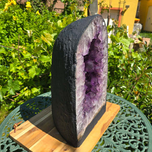 Ametisto drūzė – geoda – harmonija ir atsipalaidavimas - 38x22x20cm - Nr. 243