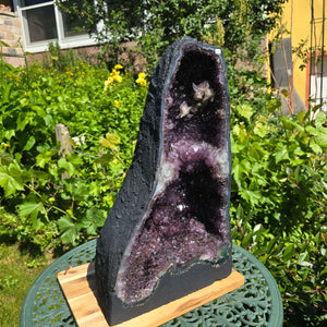 Amethyst Druse – Geode – Harmonie a Relaxatioun - 54x31x24cm - Nr. 271