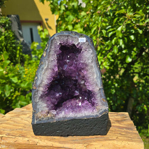 Amethyst Druse – Geode - 23x18x12cm und 5,4kg – Steinwelten OG - Nr. 313 showcasing unique natural beauty