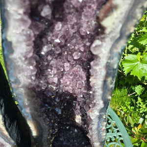 Amethystdrusen-Puer – Amethyst-Geoden-Puer – Fridden an Harmonie – UNIKAT Nr. 194