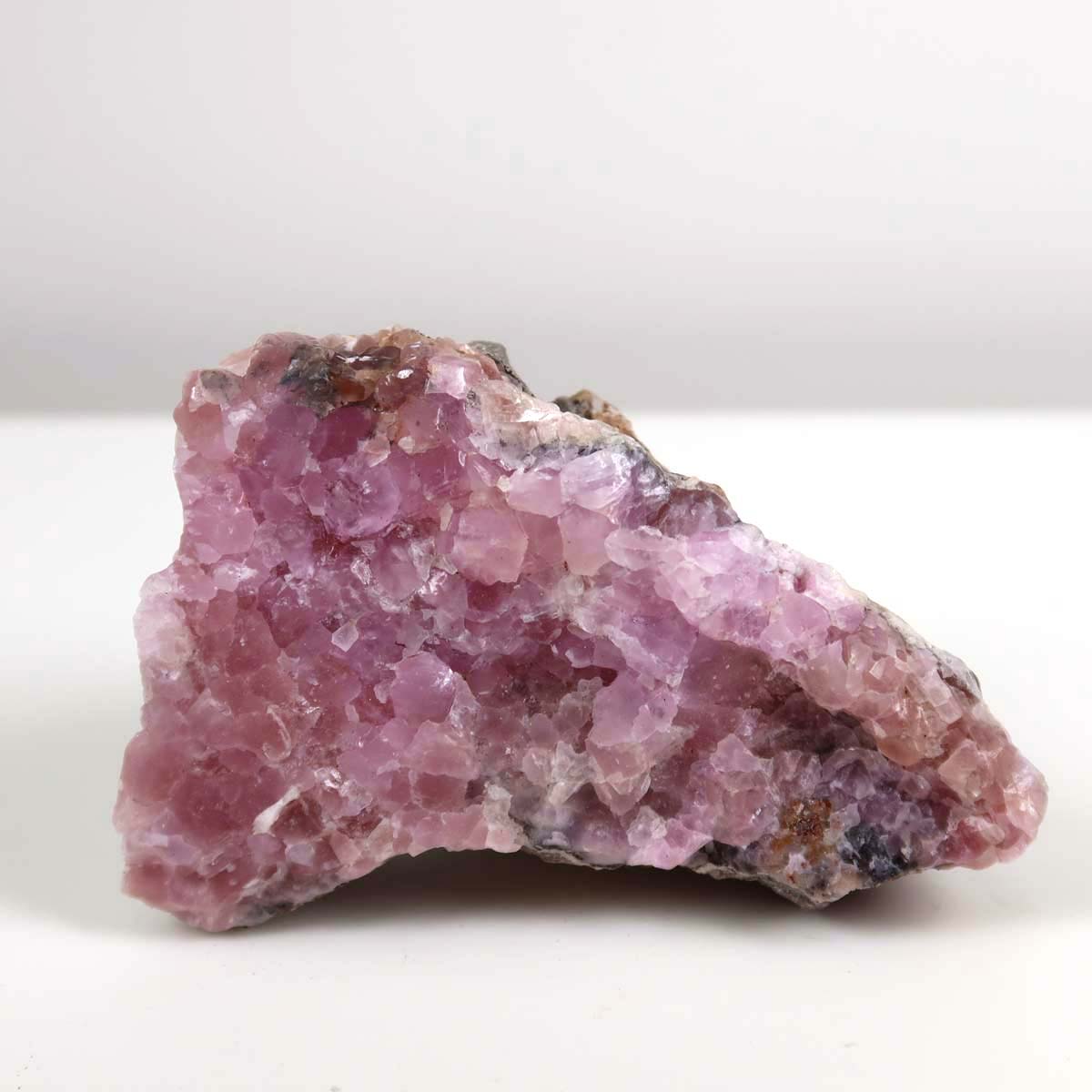 Kobalt Calcit Rohstein 8x6x4 cm, naturbelassen aus Marokko, in lebendigem pink, Mineralien Unikat für Sammler.