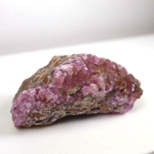 Kobalt Calcit Rohstein, naturbelassen, 9x6x4 cm, einzigartiges Pink, marokkanische Mineralien für Sammler, UNIKAT Nr. 5