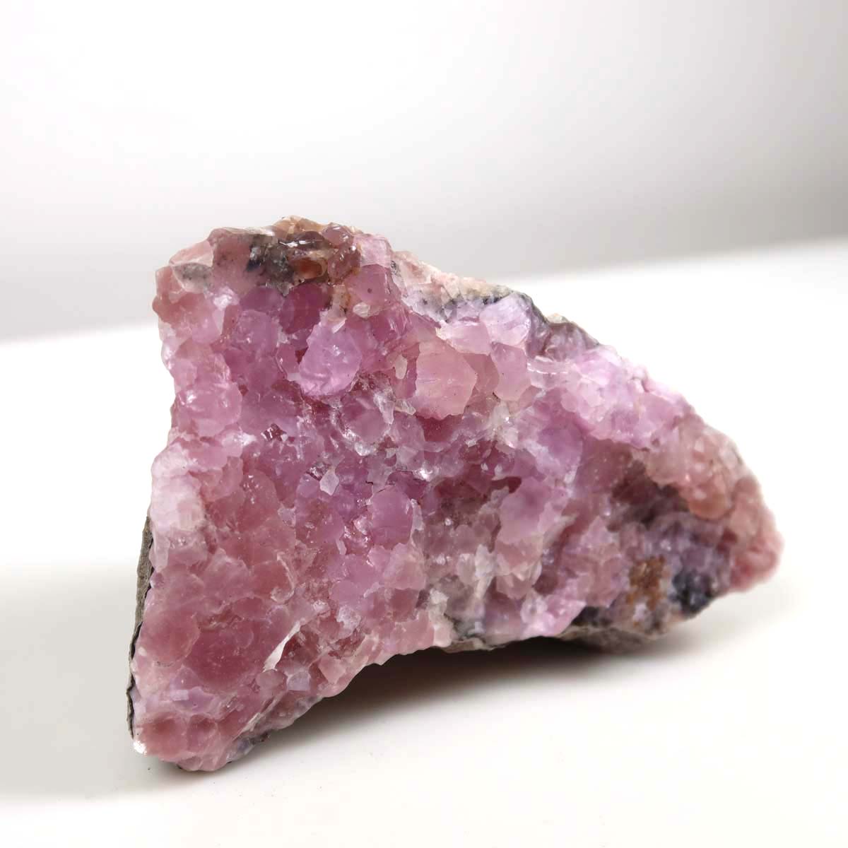 Kobalt Calcit Rohstein 8x6x4 cm, naturbelassen aus Marokko, in lebendigem pink, Mineralien Unikat für Sammler.