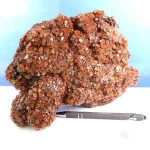 Natürliche rohe Aragonit Kristall Stufe aus Marokko, 27x17x9 cm, ideal für Sammler. Exklusives Stück - Steinwelten Graz Wiener Neustadt.