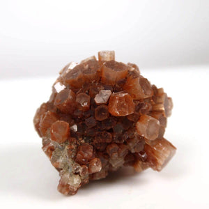 Natürliche rohe Aragonit Kristall Stufe aus Marokko, 5x5 cm, sternförmige Strukturen, ideales Sammlerstück Nr. 23