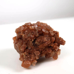 Natürliche rohe Aragonit Kristall Stufe aus Marokko, strahlenförmig, für Sammler, 5x5 cm, exklusives Stück Nr. 18.