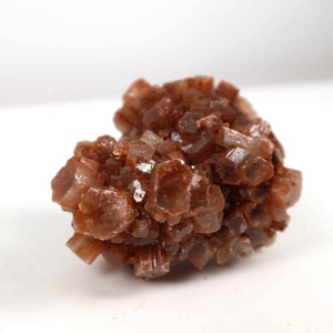 Natürliche rohe Aragonit Kristall Stufe aus Marokko, 6x5 cm, sternförmig, ideal für Mineraliensammler und Liebhaber, Nr. 20