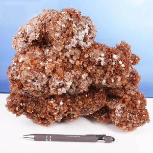 Natürliche Aragonit Kristall Stufe - 23x20x10 cm aus Marokko, ideal für Sammler, erhältlich bei Steinwelten Graz, Wiener Neustadt.