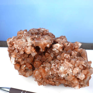 Natürliche rohe Aragonit Kristall Stufe aus Marokko, ideal für Sammler und Liebhaber in Graz und Wiener Neustadt, Steinwelten.