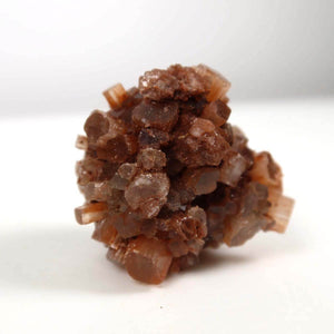 Natürliche rohe Aragonit Kristall Stufe, 4x3 cm, aus Marokko, perfektes Sammlerstück Nr. 12, sternförmige Kristallstruktur