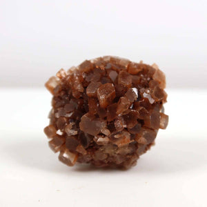 Natürlicher roher Aragonit Kristall aus Marokko, 4x4 cm, ideal für Sammler, stern- und strahlenförmige Kristallstrukturen.