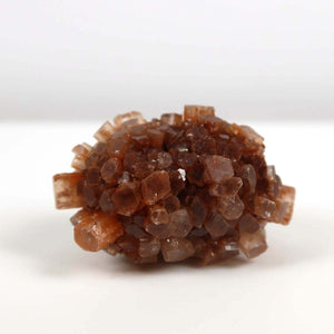 Natürliche rohe Aragonit Kristall Stufe aus Marokko, 5x4 cm, ideal für Sammler und Liebhaber, sternförmig, mineralische Textur