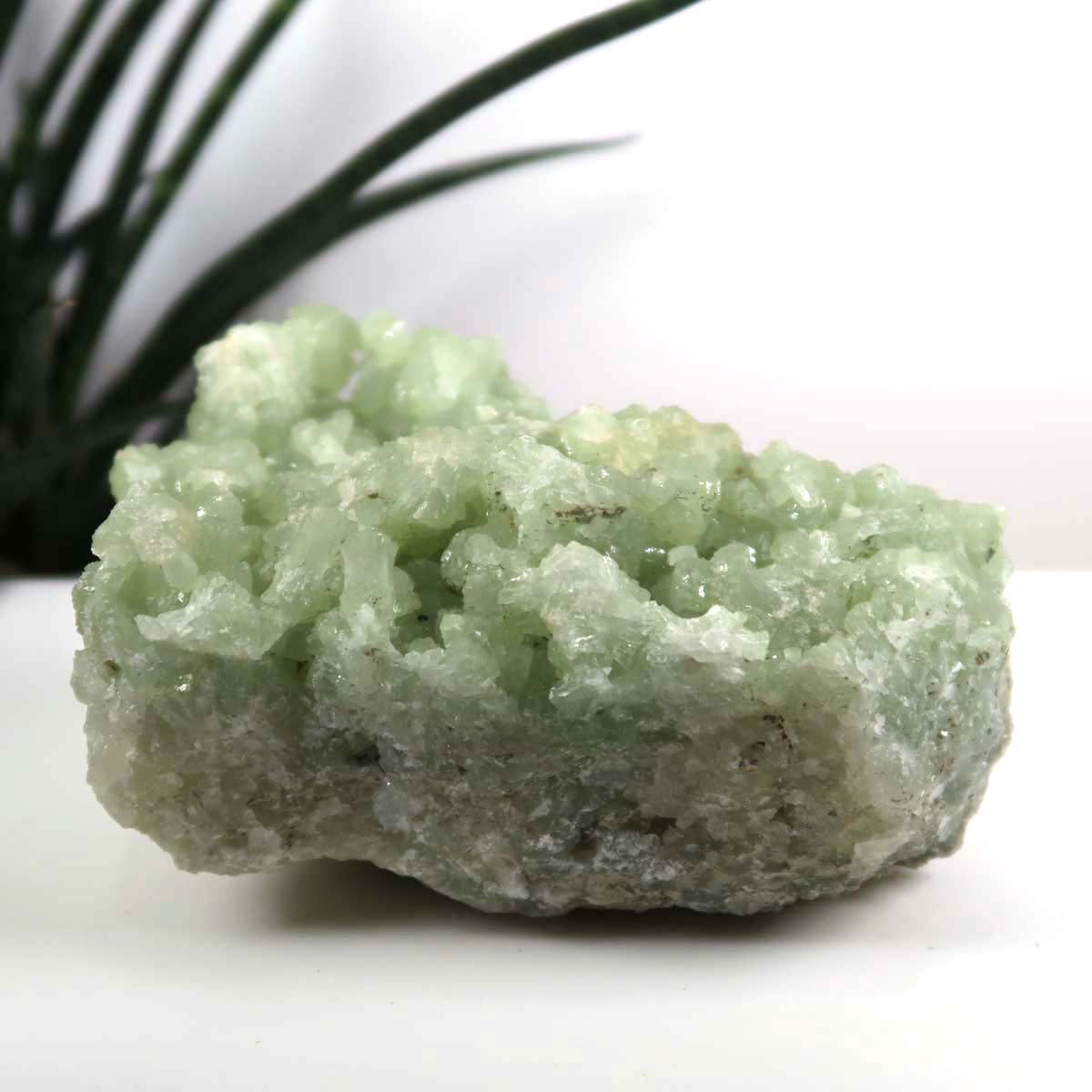 Prehnit 1A Kristall Stufe – aus Marokko 12x7cm - Exklusive Stücke für Sammler und Liebhaber Unikat Nr.35