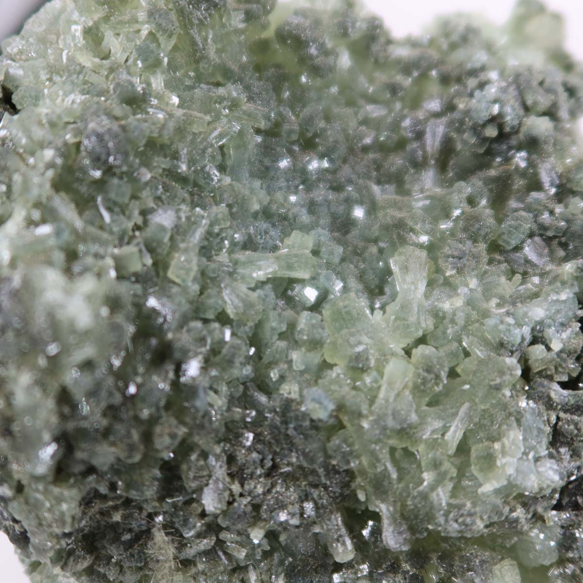 Prehnit 1A Kristall Stufe – aus Marokko 12x8cm - Exklusive Stücke für Sammler und Liebhaber Unikat Nr.1