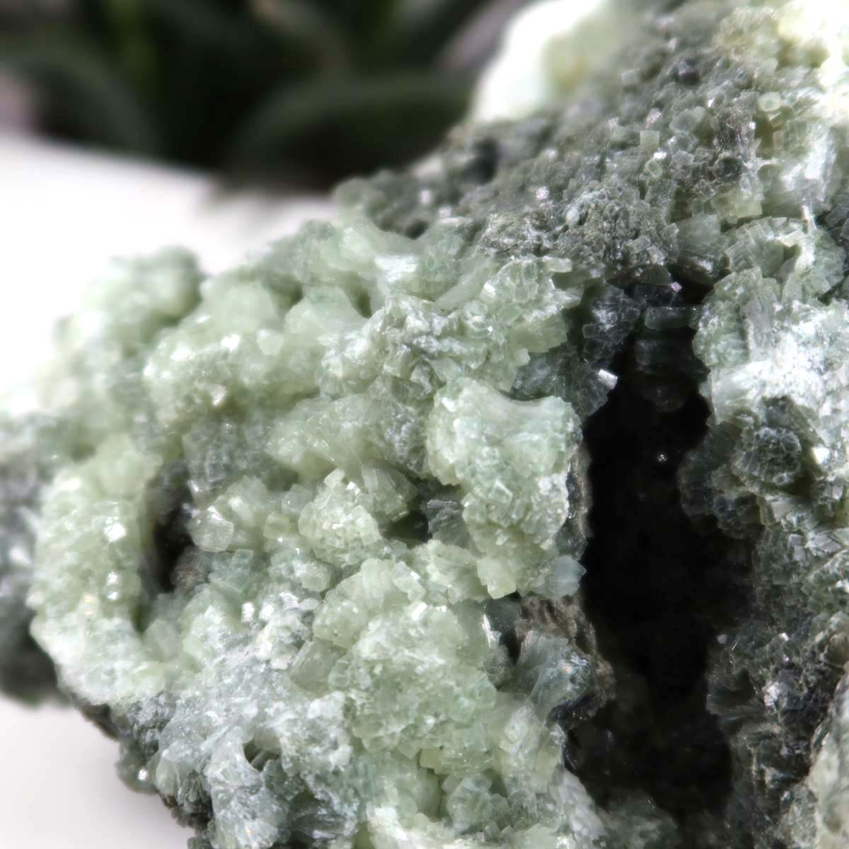 Prehnit 1A Kristall Stufe – aus Marokko 16x11cm - Exklusive Stücke für Sammler und Liebhaber Unikat Nr.16