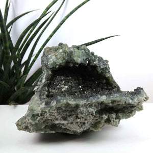 Prehnit 1A Kristall Stufe – aus Marokko 18x12cm - Exklusive Stücke für Sammler und Liebhaber Unikat Nr.40