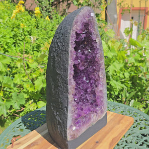 Amethyst Druse – Geode – Harmonie und Entspannung - 40x20x16cm - Nr. 263