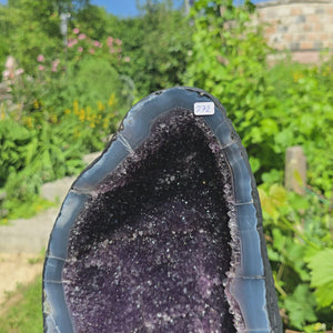 Amethyst Druse – Geode – Harmonie und Entspannung - 48x22x19cm - Nr. 272