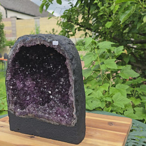 Amethyst Druse – Geode – Harmonie und Entspannung - 24x20x14cm - Nr. 351