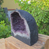Amethyst Druse – Geode - 42x21x18cm und 19,6kg – Steinwelten OG - Nr. 235, unique decor piece for stylish interiors, hotels, therapy rooms.
