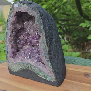 Amethyst Druse – Geode – Harmonie und Entspannung - 21x17x13cm - Nr. 315