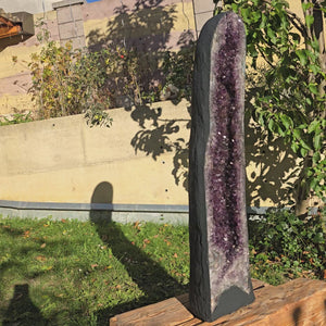 Amethyst Druse – Geode – Höhe 113cm - 69kg – UNIKAT Nr. 61