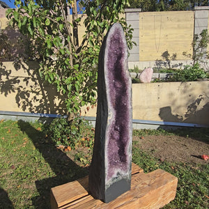 Amethyst Druse – Geode – Höhe 104cm - 70kg – UNIKAT Nr. 94