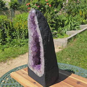 Amethyst Druse – Geode – Harmonie und Entspannung - 35x15x15cm - Nr. 297