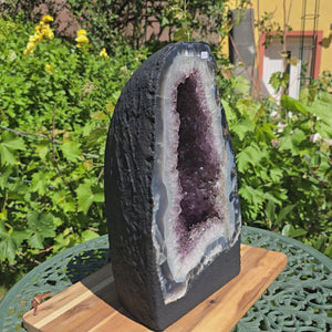 Amethyst Druse – Geode – Harmonie und Entspannung - 37x20x14cm - Nr. 257