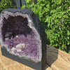 Amethyst Druse – Geode - 30x30x18cm und 18,8kg – Steinwelten OG - Nr. 350, dekorativer Akzent für Innenräume, Steinschmuck