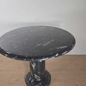 Table basse avec Orthoceras et ammonites - pierre naturelle fossile - n°9