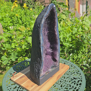 Amethyst Druse – Geode – Harmonie und Entspannung - 48x22x19cm - Nr. 272