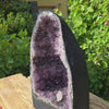 Amethyst Druse – Geode - 38x22x19cm und 14,2kg – Steinwelten OG - Nr. 200, unique amethyst drusen for stylish interiors