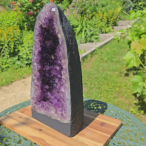 Amethyst Druse – Geode – Harmonie und Entspannung - 40x20x16cm - Nr. 263