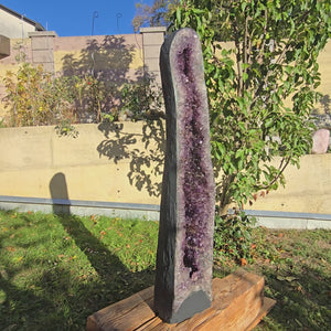 Amethyst Druse – Geode – Höhe 122cm - 70kg – UNIKAT Nr. 91
