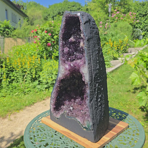 Amethyst Druse – Geode – Harmonie und Entspannung - 54x31x24cm - Nr. 271