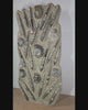 Orthocera und Ammoniten-XL-(freistehend)- 115 x 50cm-280-320 Mill. Jahre -Nr.4, beeindruckende Fossiliensculptur