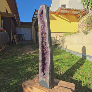 Amethyst Druse – Geode – Höhe 122cm - 70kg – UNIKAT Nr. 91