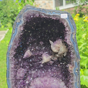 Amethyst Druse – Geode – Harmonie und Entspannung - 54x31x24cm - Nr. 271