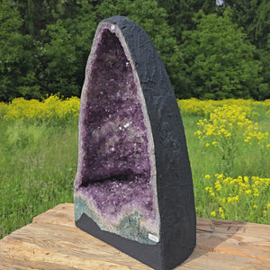 Ametistna drusa – geoda – harmonija i opuštanje - 57x36x23cm - br. 117