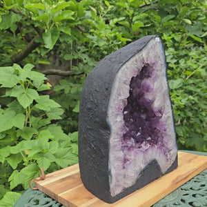 Amethyst Druse – Geode – Harmonie und Entspannung - 32x23x17cm - Nr. 26