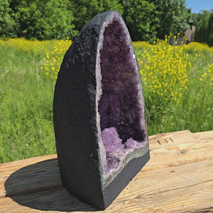 Amethyst Druse – Geode – Harmonie und Entspannung - 39x25x22cm - Nr. 139