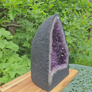 Amethyst Druse – Geode – Harmonie und Entspannung - 34x20x17cm - Nr. 279